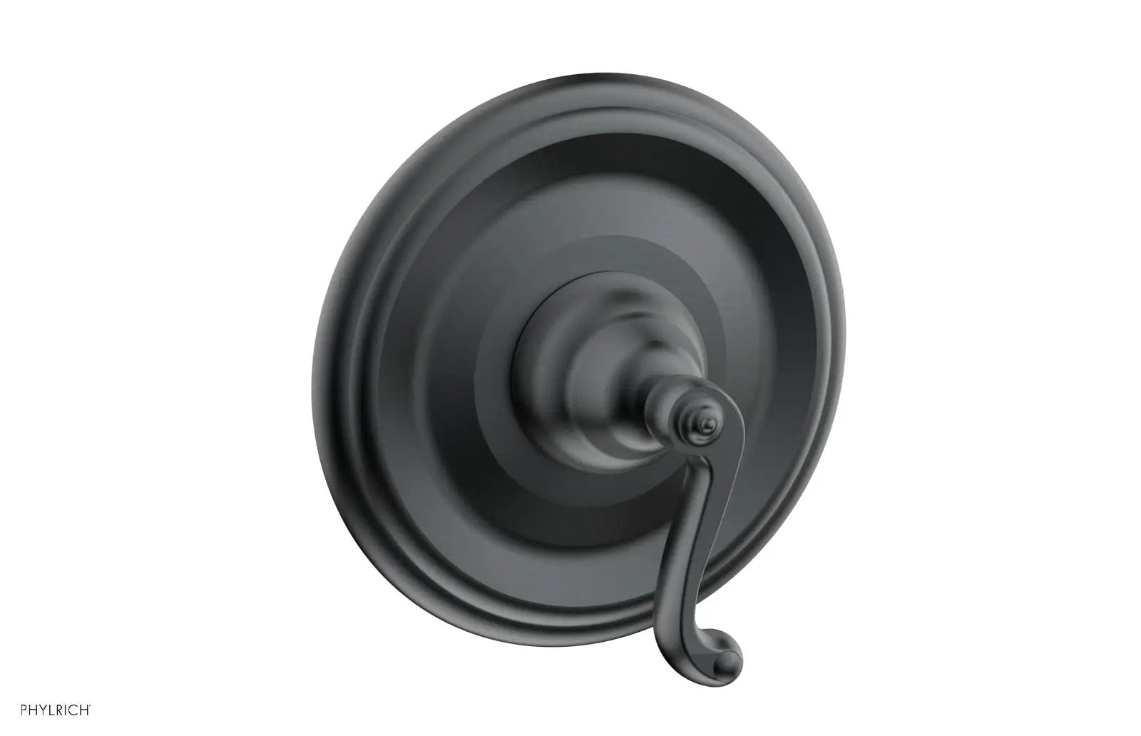 Phylrich REVERE & SAVANNAH 1/2" & 3/4" Thermostatic Shower Trim, Curved Lever Handle by Phylrich
