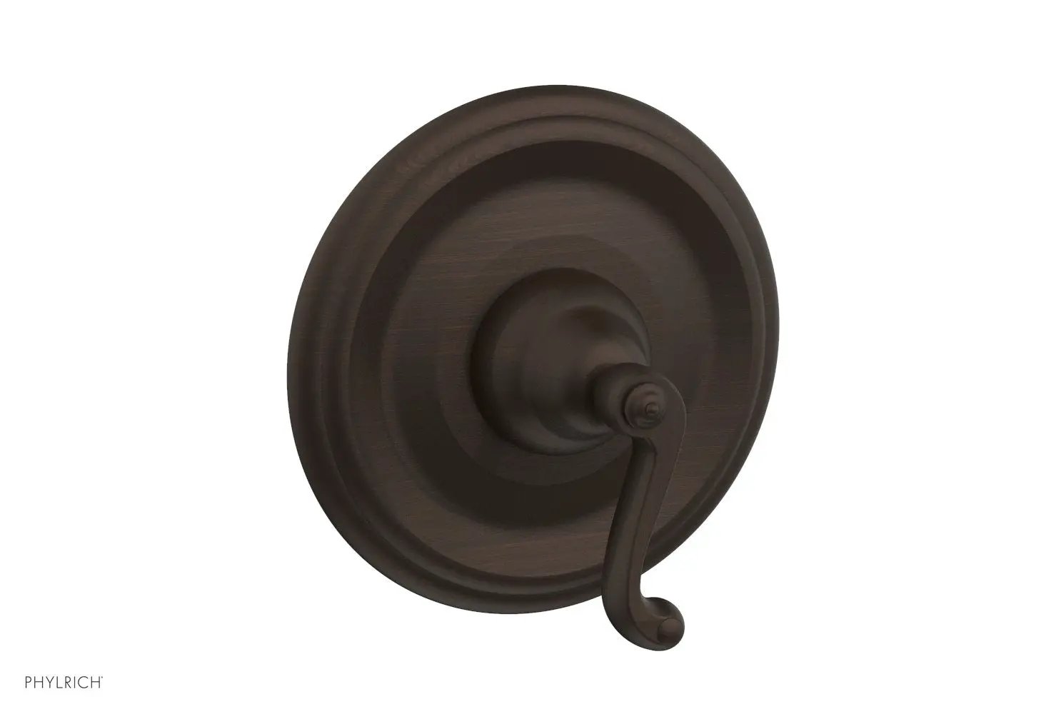 Phylrich REVERE & SAVANNAH 1/2" & 3/4" Thermostatic Shower Trim, Curved Lever Handle by Phylrich