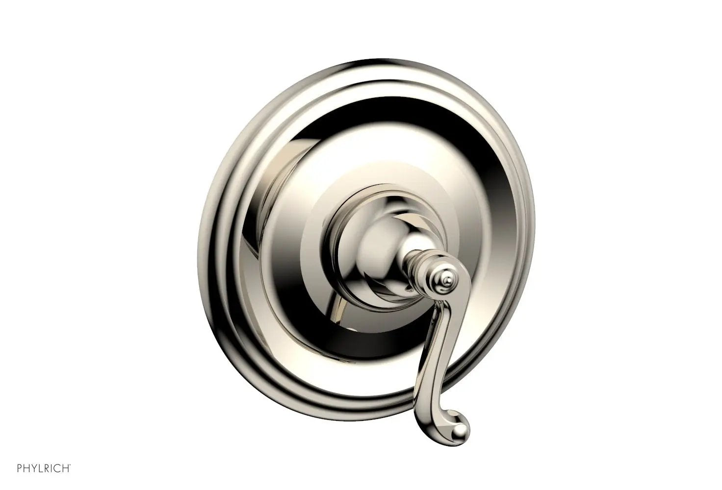 Phylrich REVERE & SAVANNAH 1/2" & 3/4" Thermostatic Shower Trim, Curved Lever Handle by Phylrich