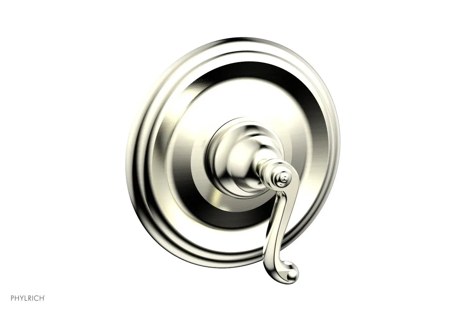 Phylrich REVERE & SAVANNAH 1/2" & 3/4" Thermostatic Shower Trim, Curved Lever Handle by Phylrich