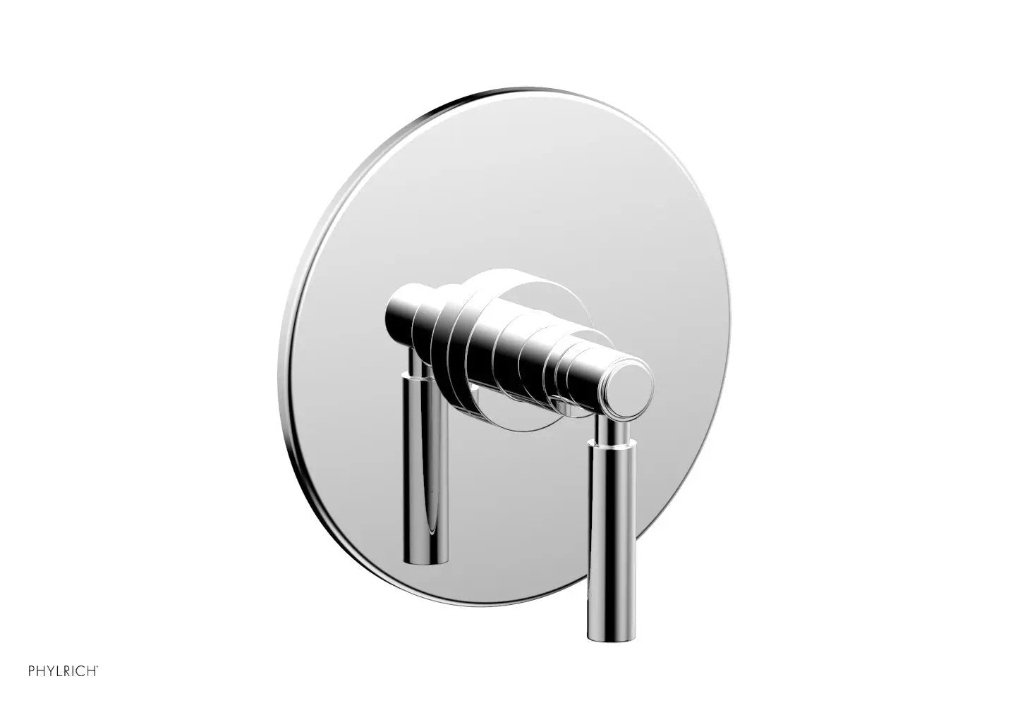 polished chrome shower trim