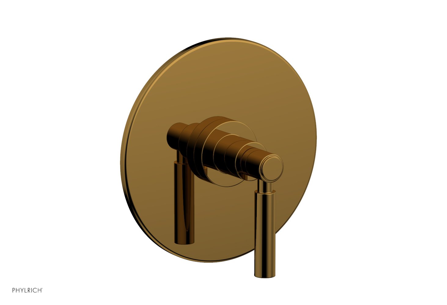 Phylrich BASIC 3/4" Mini Thermostatic Shower Trim - Lever Handle
