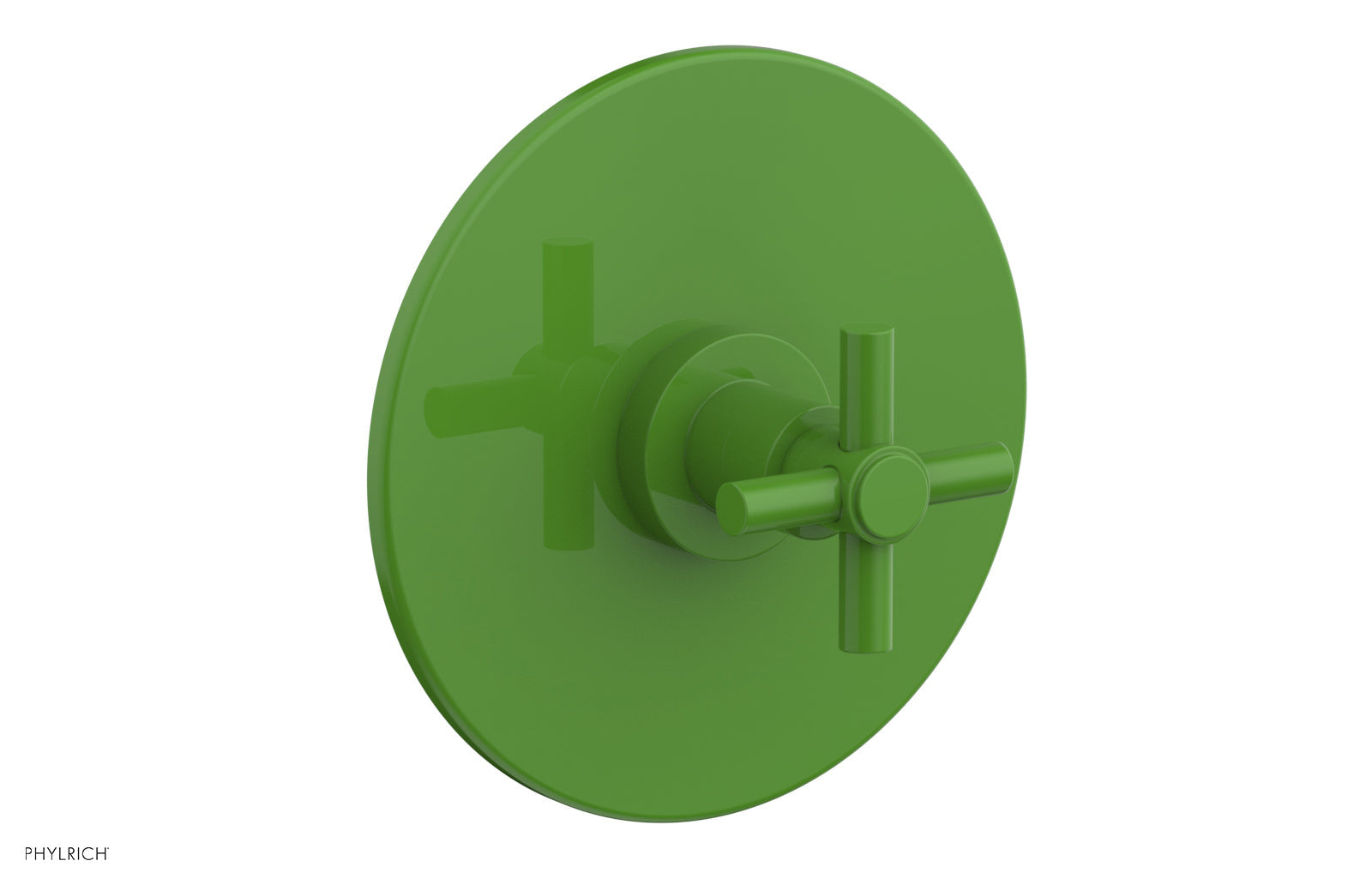 Phylrich BASIC 3/4" Thermostatic Shower Trim - Tubular Cross Handle