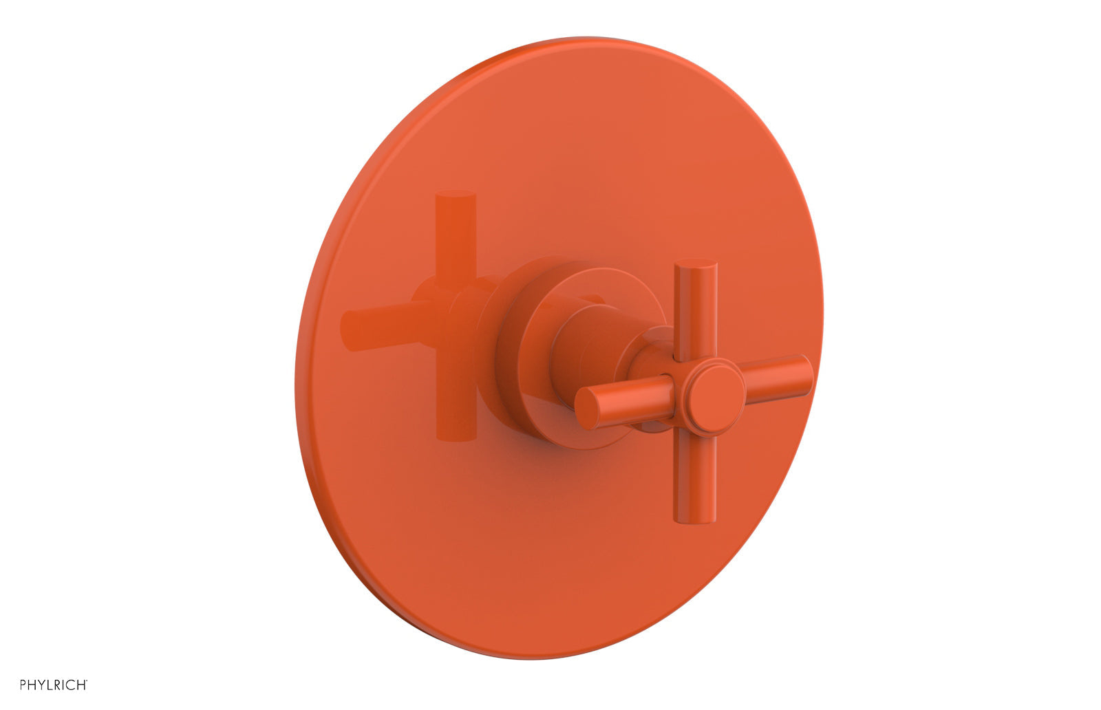 Phylrich BASIC 3/4" Thermostatic Shower Trim - Tubular Cross Handle