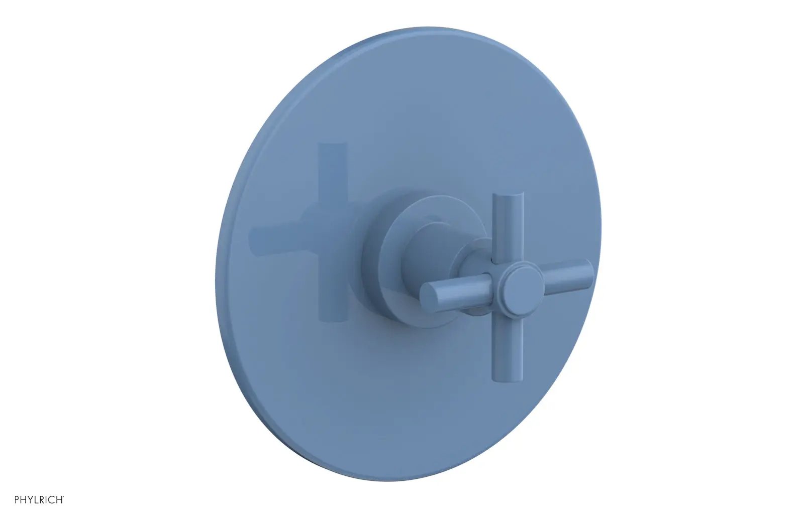 Phylrich BASIC 1/2" Thermostatic Shower Trim - Tubular Cross Handle by Phylrich