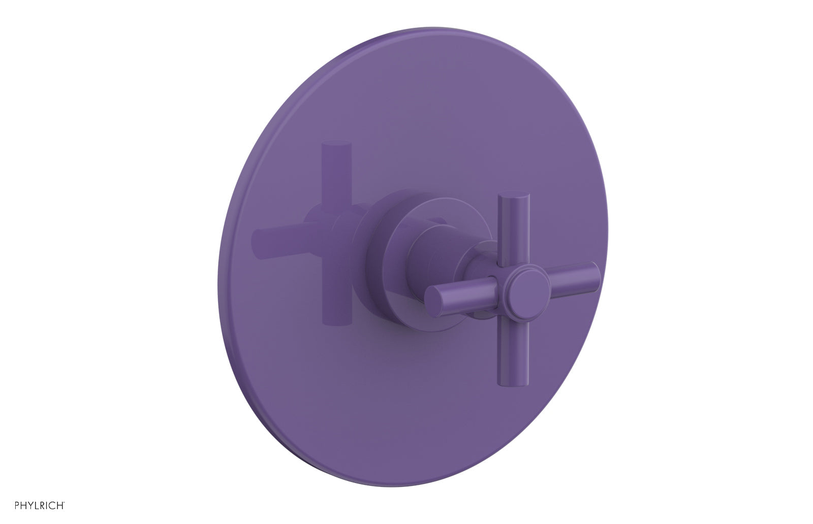 Phylrich BASIC 3/4" Thermostatic Shower Trim - Tubular Cross Handle