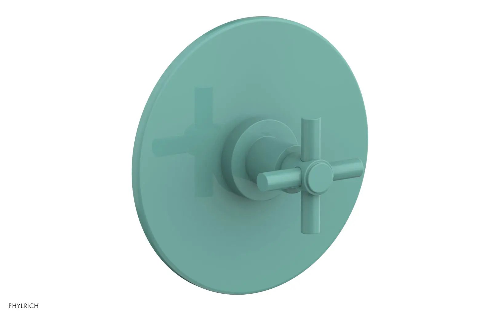 Phylrich BASIC 1/2" Thermostatic Shower Trim - Tubular Cross Handle by Phylrich
