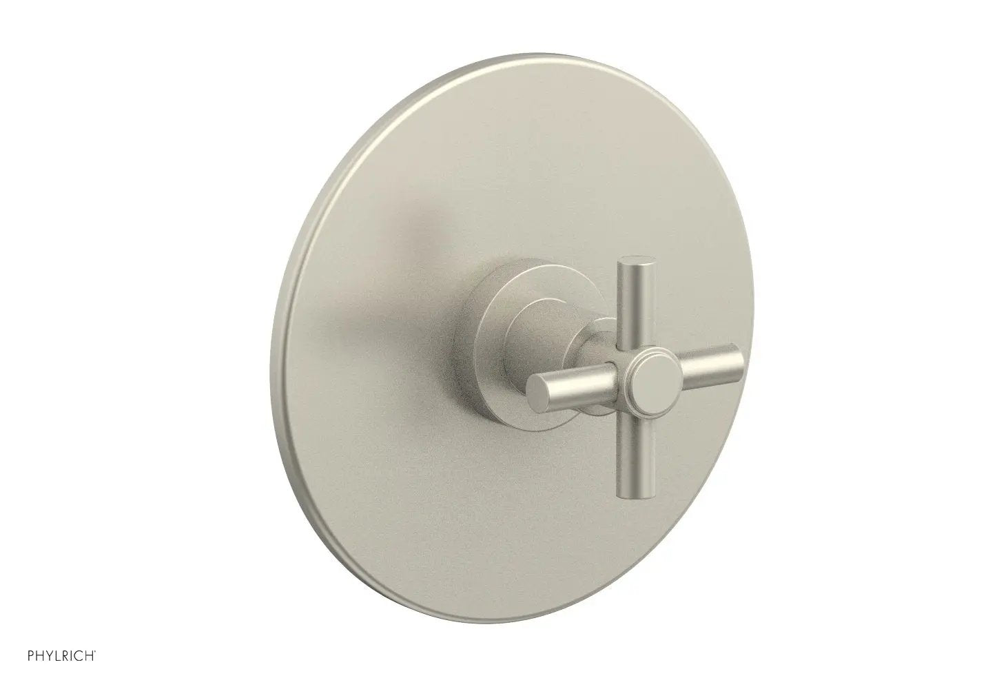 Phylrich BASIC 3/4" Thermostatic Shower Trim - Tubular Cross Handle by Phylrich