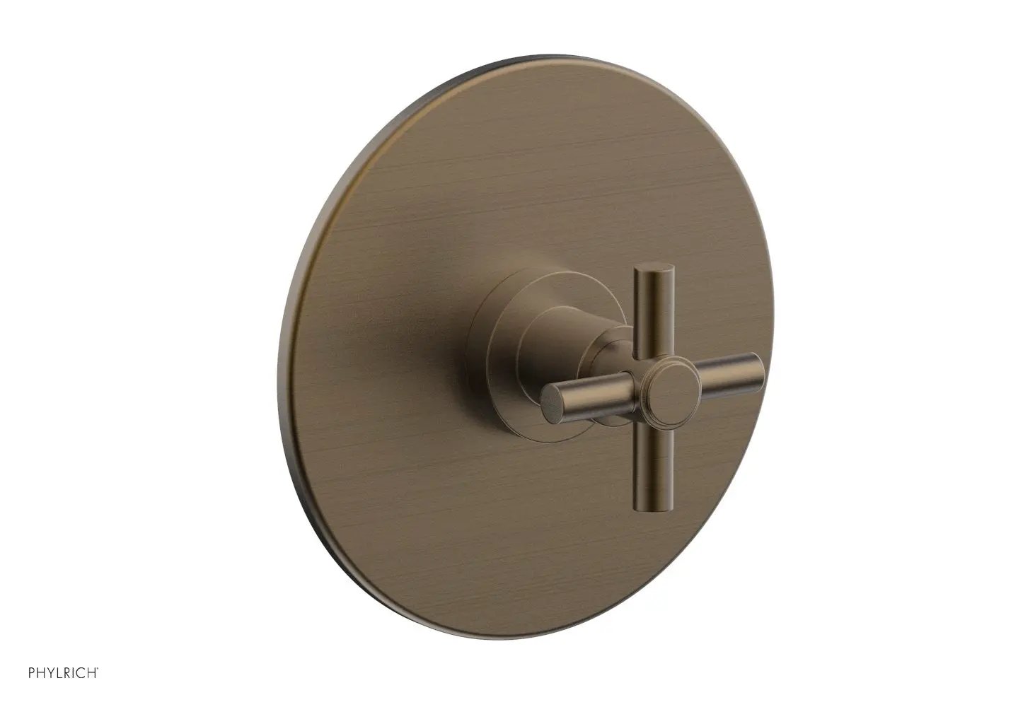 Phylrich BASIC 1/2" Thermostatic Shower Trim - Tubular Cross Handle by Phylrich