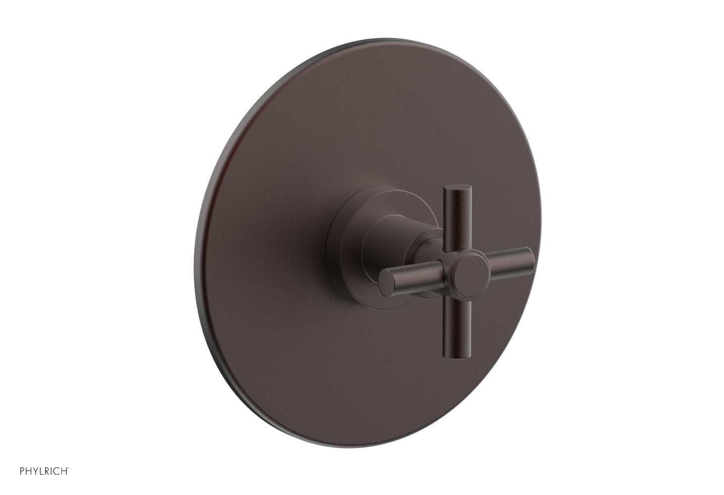 Phylrich BASIC 3/4" Thermostatic Shower Trim - Tubular Cross Handle by Phylrich