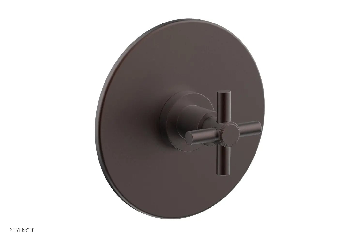 Phylrich BASIC 1/2" Thermostatic Shower Trim - Tubular Cross Handle by Phylrich