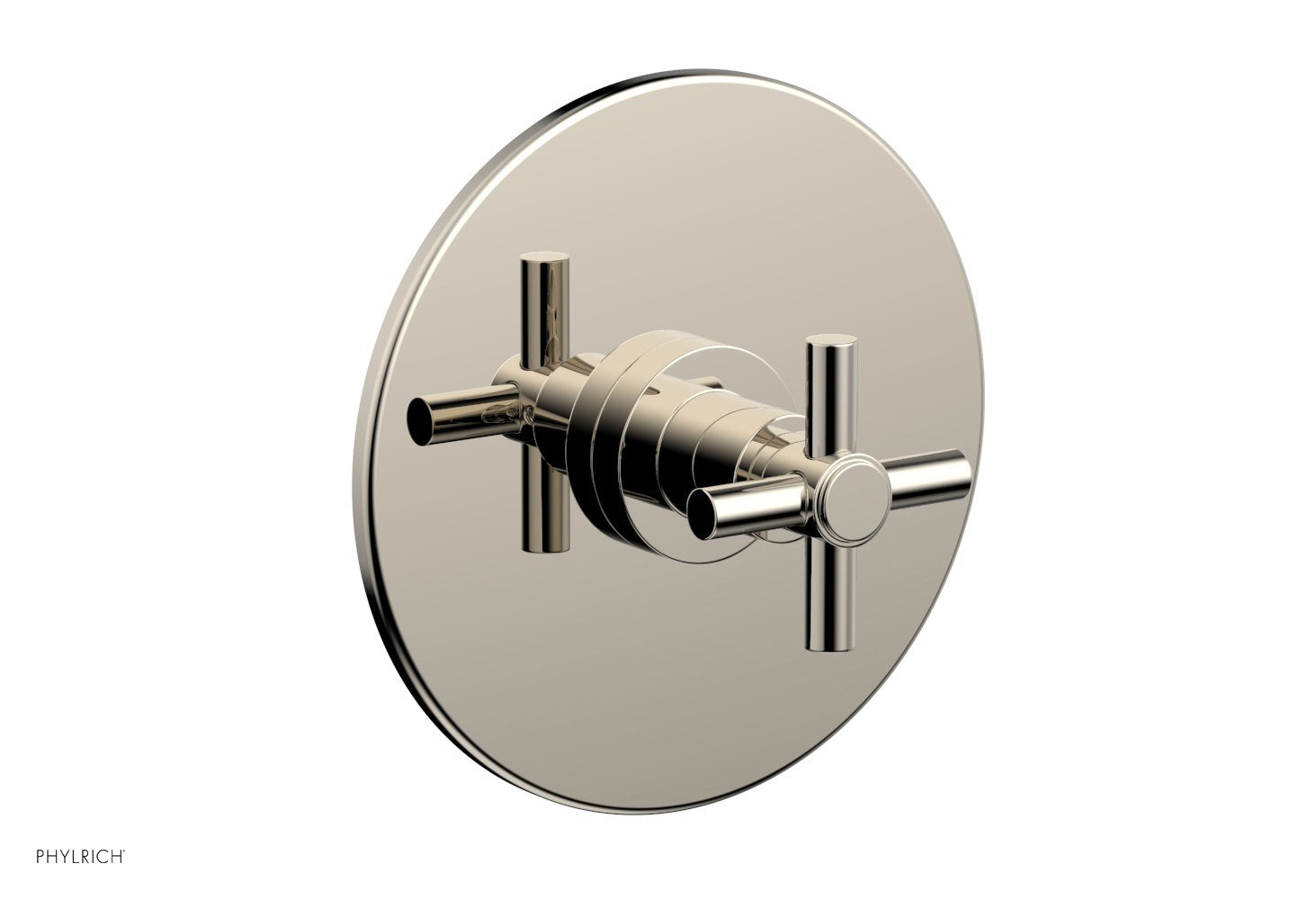 Phylrich BASIC 3/4" Thermostatic Shower Trim - Tubular Cross Handle by Phylrich