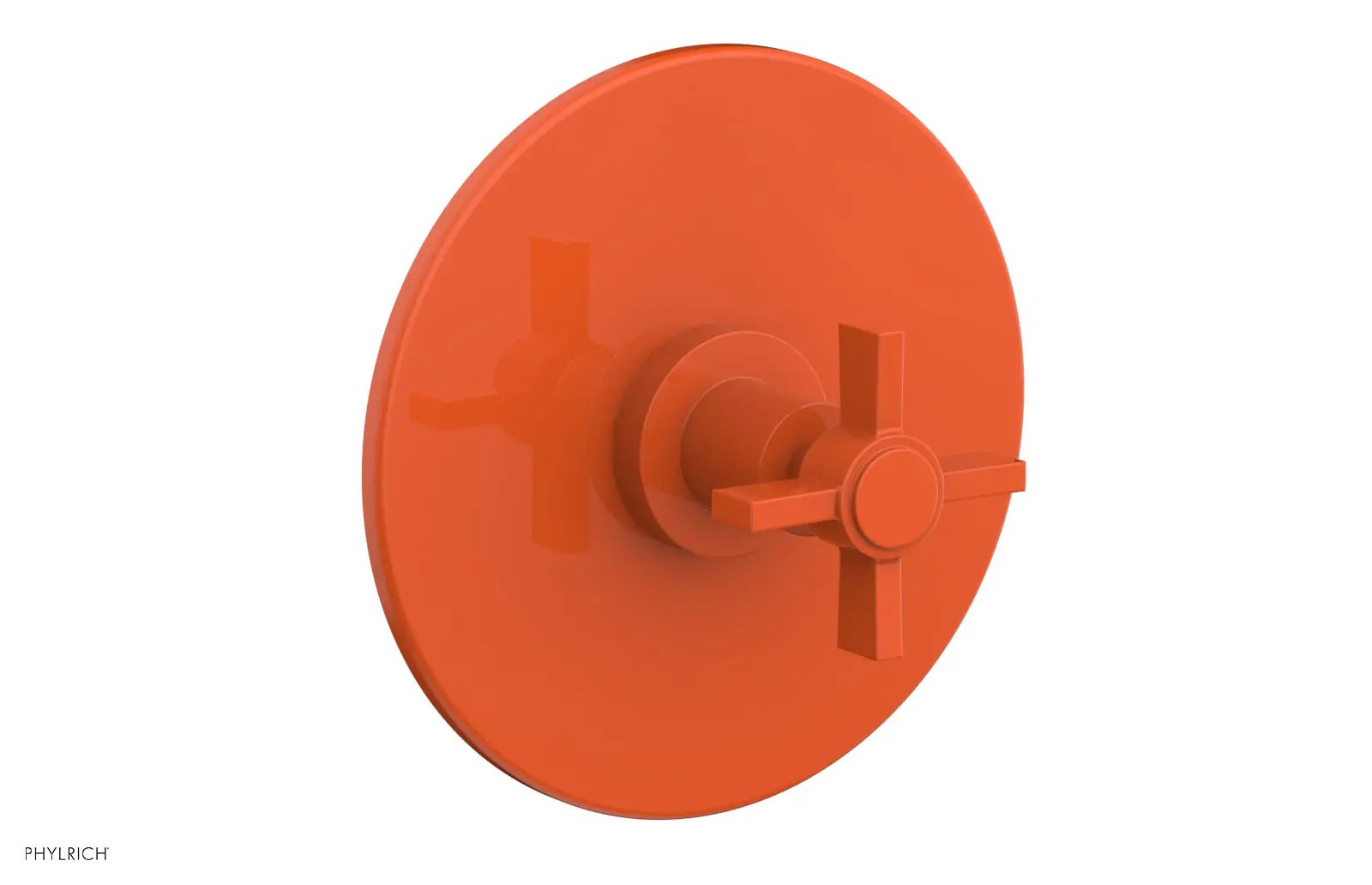 Phylrich BASIC 3/4" Thermostatic Shower Trim - Blade Cross Handle by Phylrich
