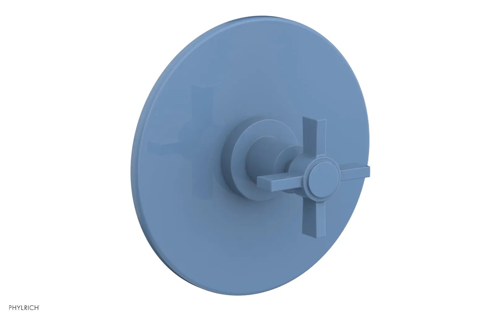 Phylrich BASIC 3/4" Thermostatic Shower Trim - Blade Cross Handle by Phylrich
