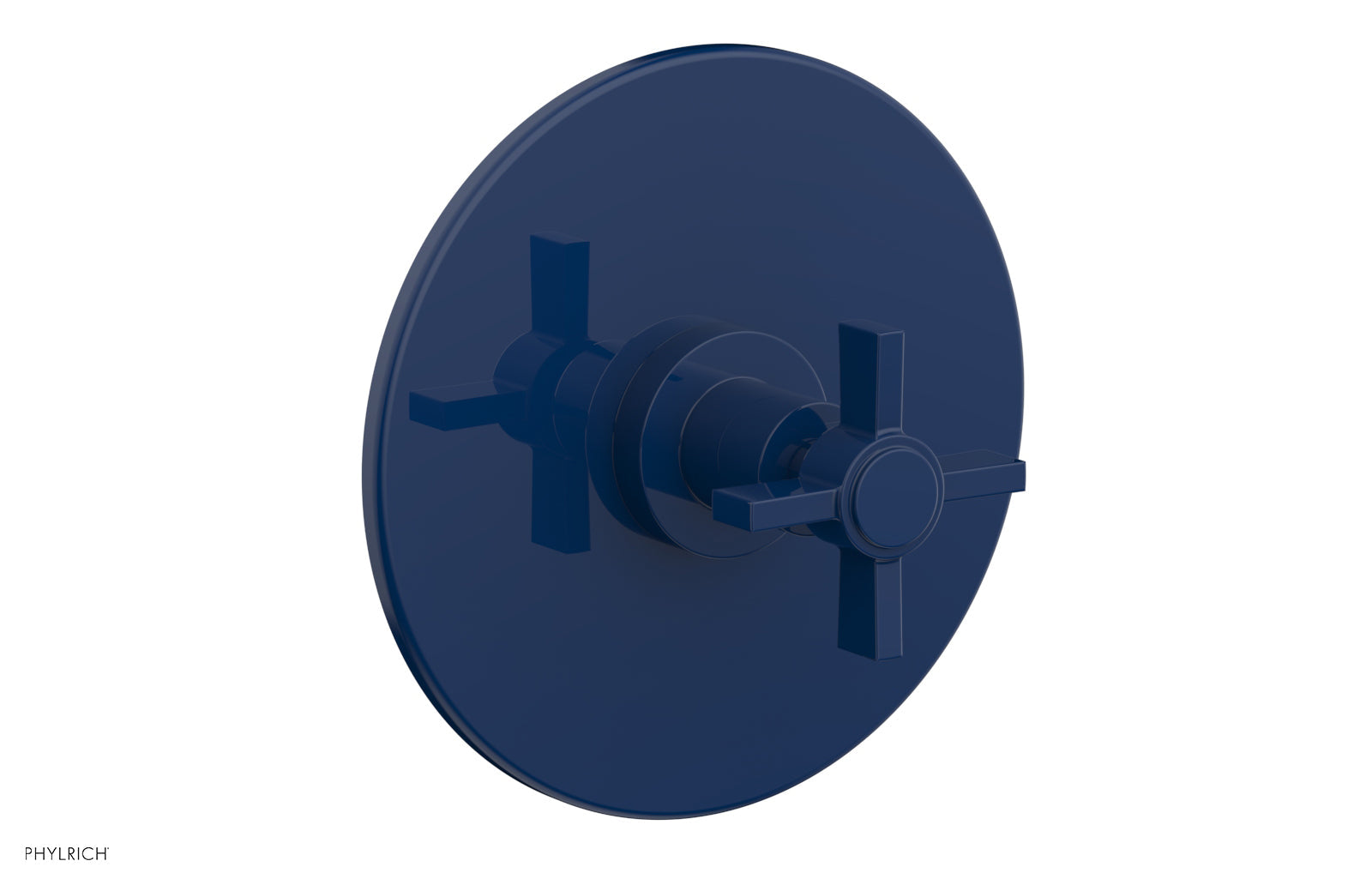 Phylrich BASIC 3/4" Thermostatic Shower Trim - Blade Cross Handle