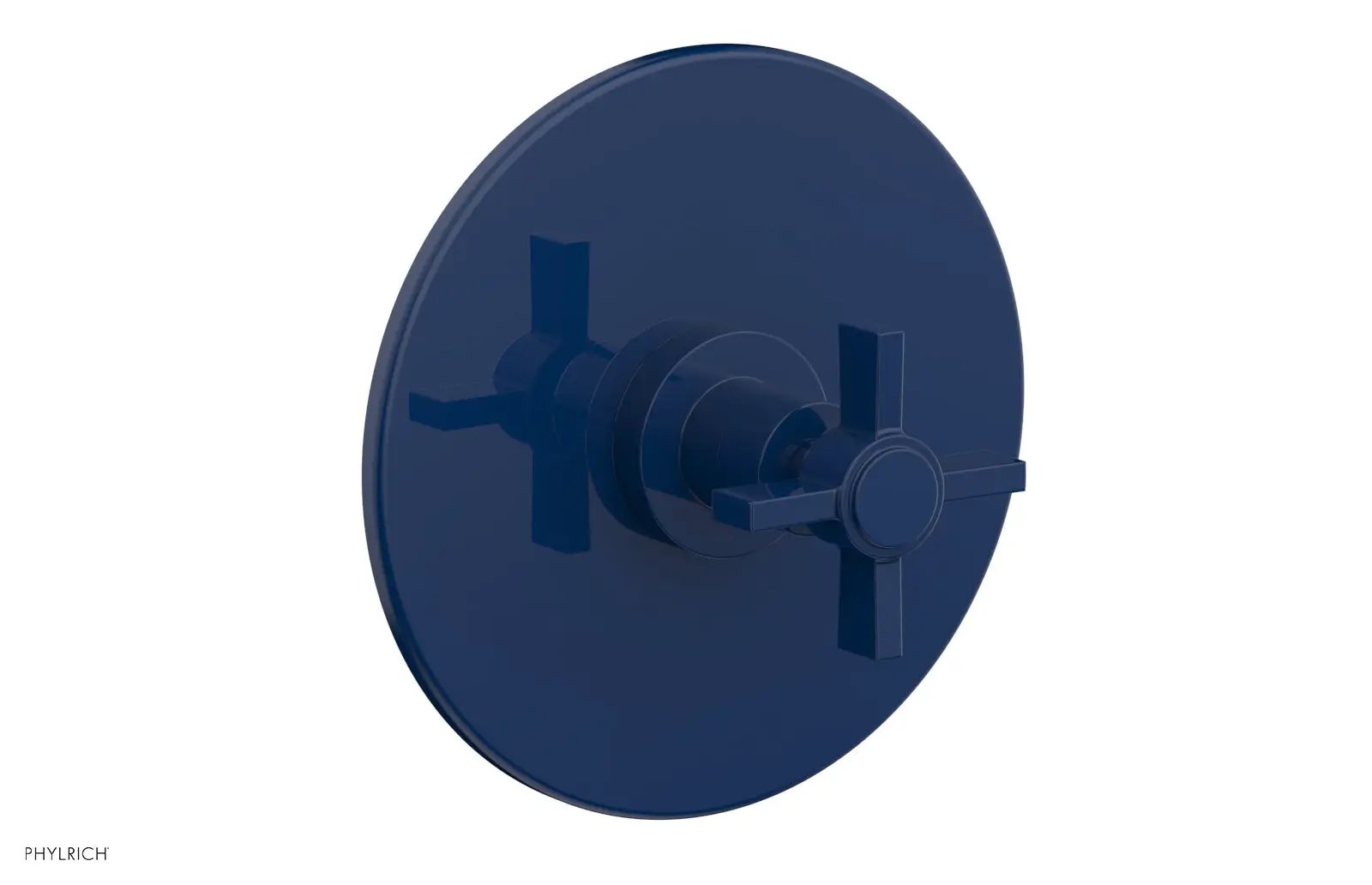 Phylrich BASIC 1/2" Thermostatic Shower Trim - Blade Cross Handle by Phylrich