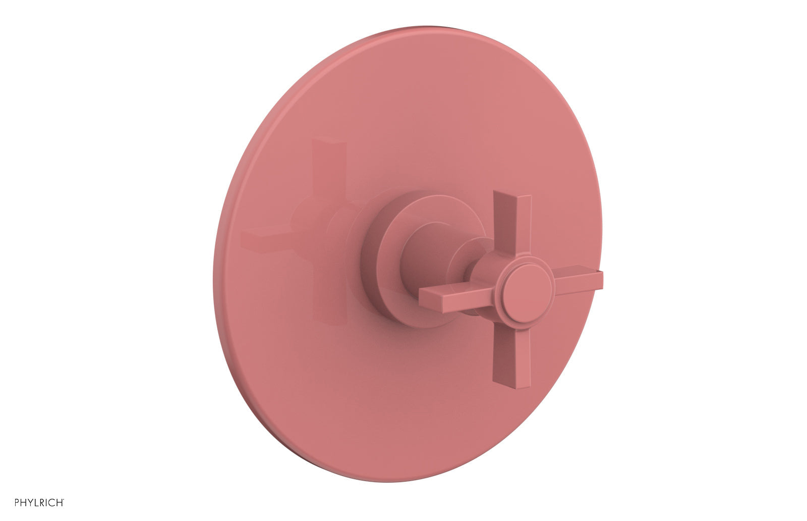 Phylrich BASIC 3/4" Thermostatic Shower Trim - Blade Cross Handle