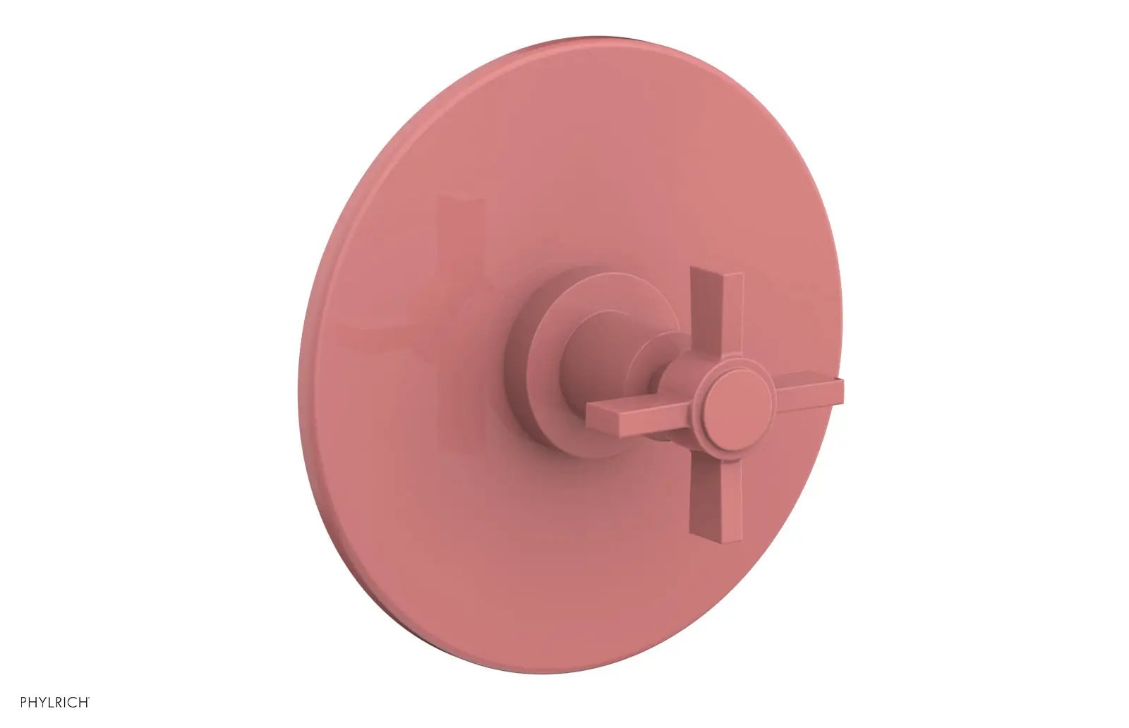 Phylrich BASIC 1/2" Thermostatic Shower Trim - Blade Cross Handle by Phylrich