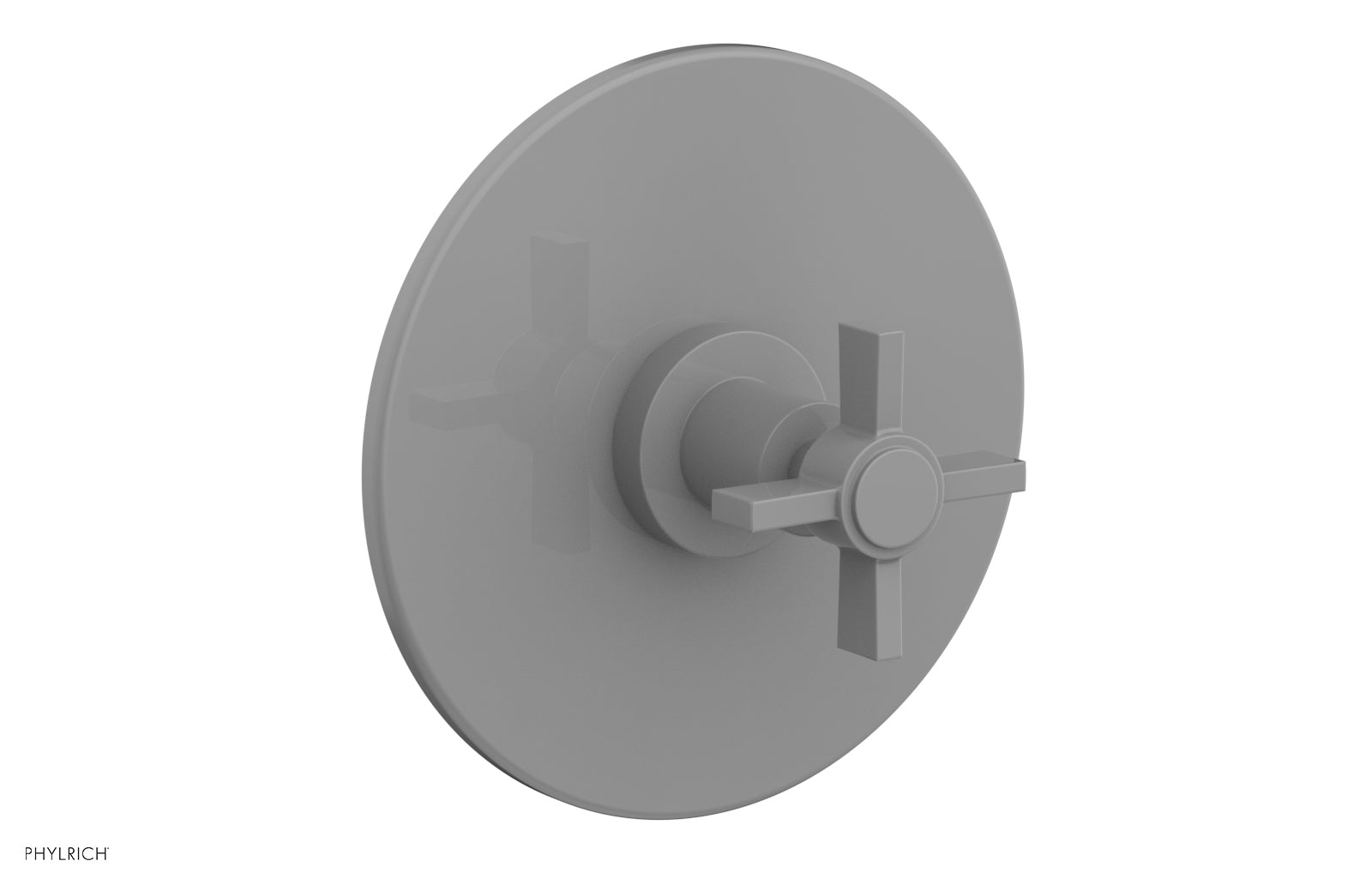 Phylrich BASIC 3/4" Thermostatic Shower Trim - Blade Cross Handle