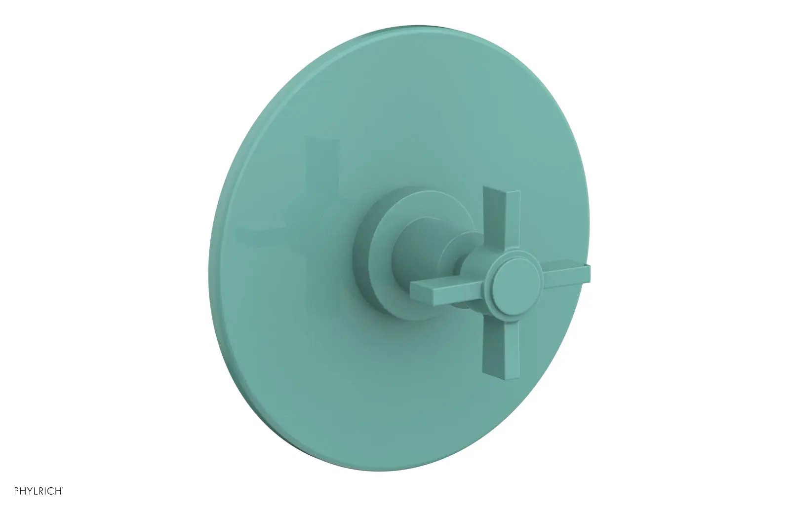 Phylrich BASIC 3/4" Thermostatic Shower Trim - Blade Cross Handle by Phylrich