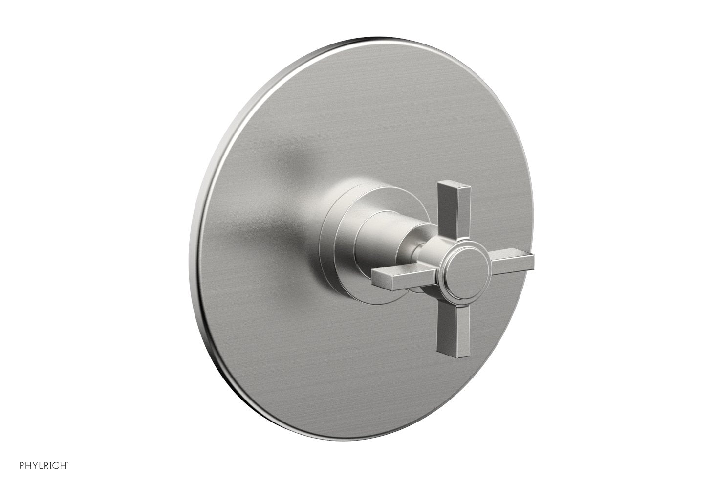 Phylrich BASIC 3/4" Thermostatic Shower Trim - Blade Cross Handle