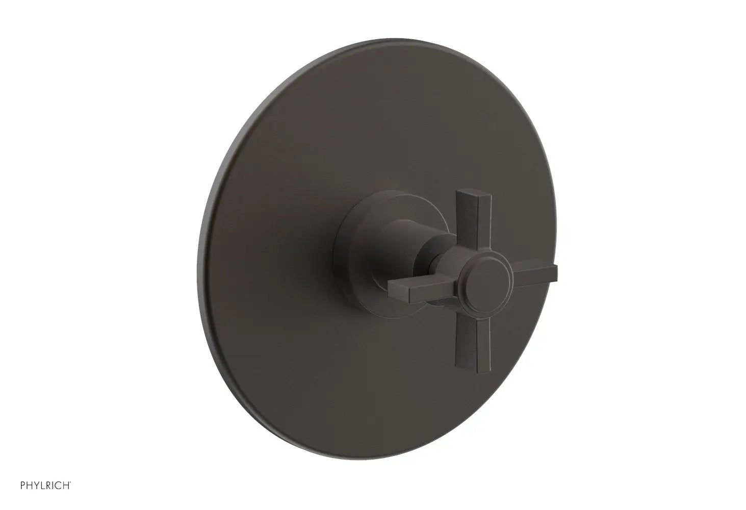 Phylrich BASIC 1/2" Thermostatic Shower Trim - Blade Cross Handle by Phylrich