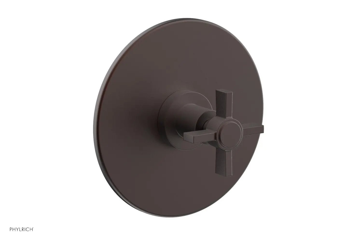 Phylrich BASIC 1/2" Thermostatic Shower Trim - Blade Cross Handle by Phylrich