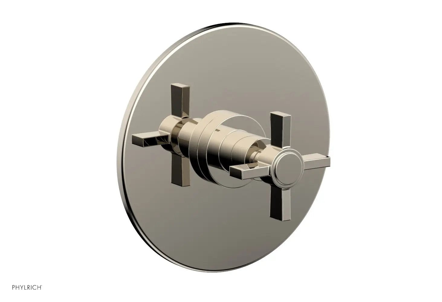 Phylrich BASIC 3/4" Thermostatic Shower Trim - Blade Cross Handle by Phylrich