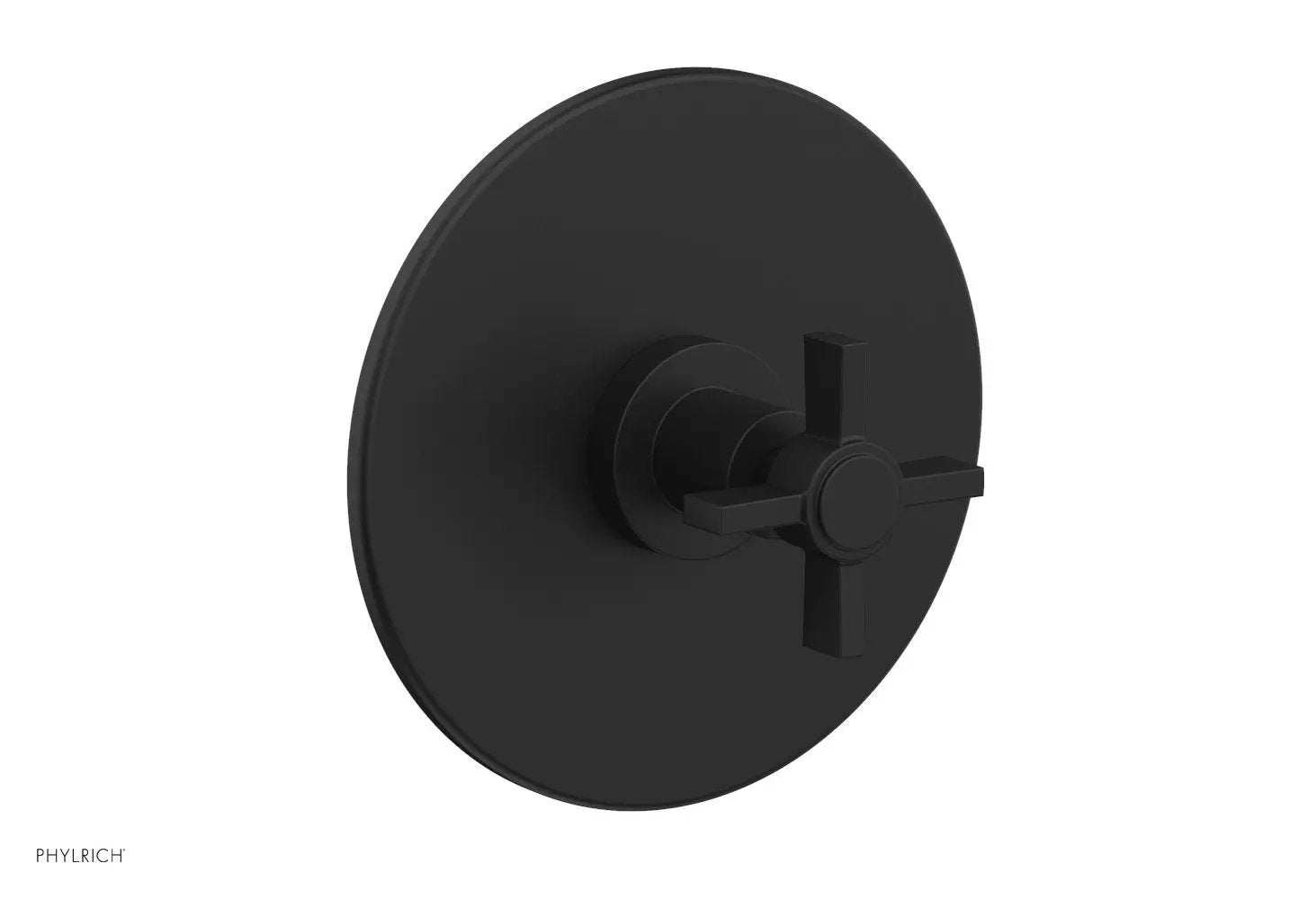 Phylrich BASIC 3/4" Thermostatic Shower Trim - Blade Cross Handle by Phylrich