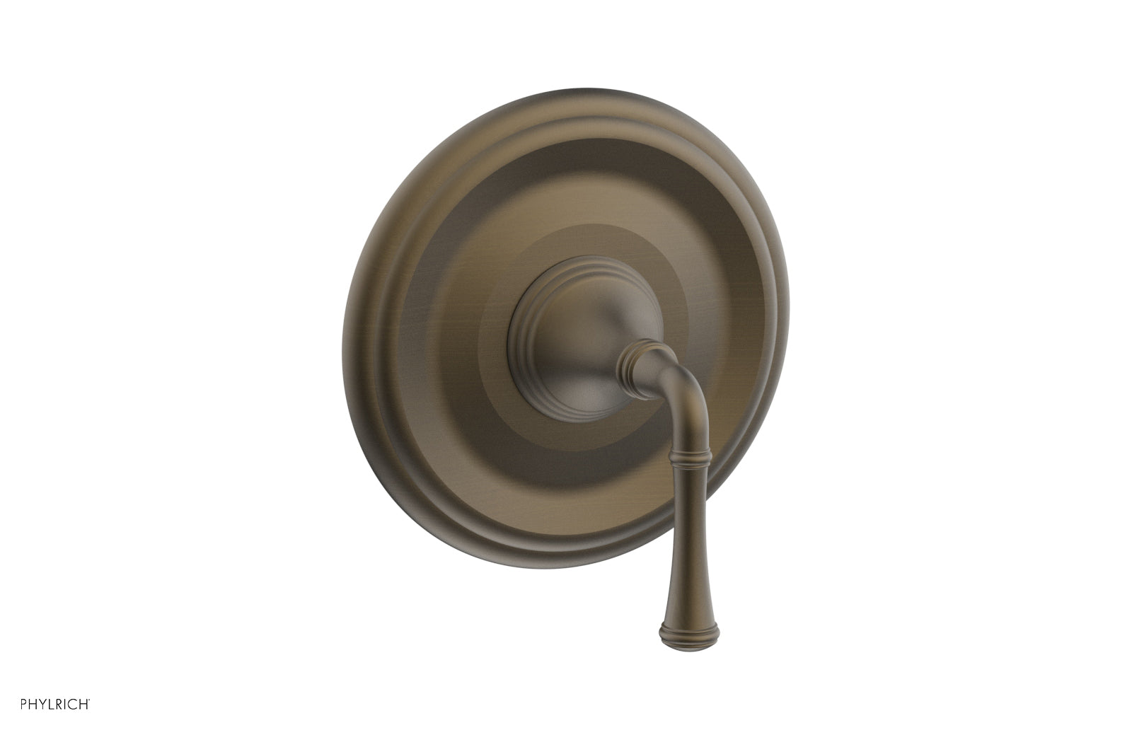 Phylrich 3RING Thermostatic Shower Trim - Straight Lever Handle