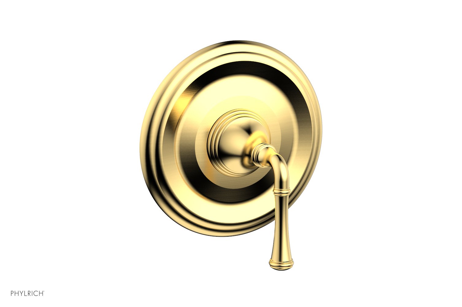 Phylrich 3RING Thermostatic Shower Trim - Straight Lever Handle