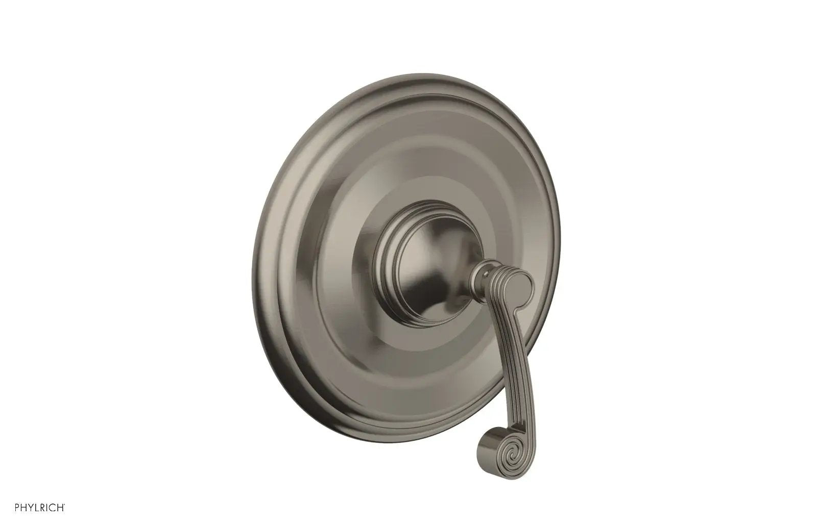 Phylrich 3RING Thermostatic Shower Trim - Curved Lever Handle by Phylrich