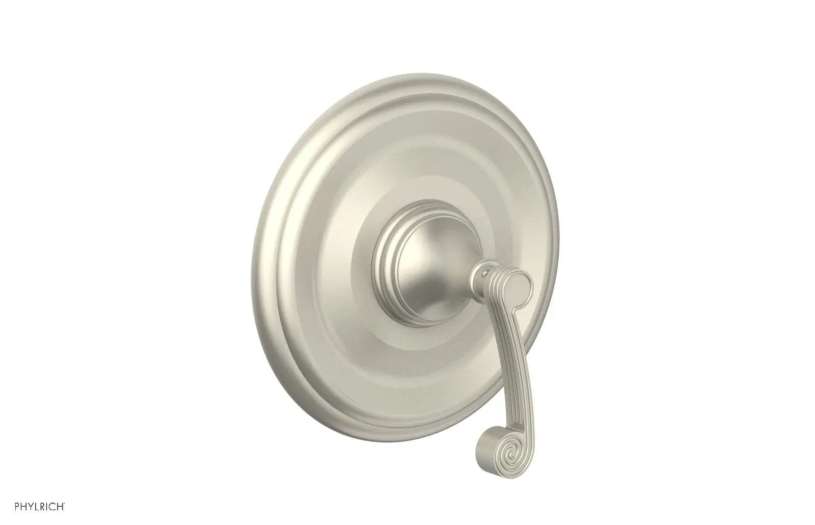 Phylrich 3RING Thermostatic Shower Trim - Curved Lever Handle by Phylrich