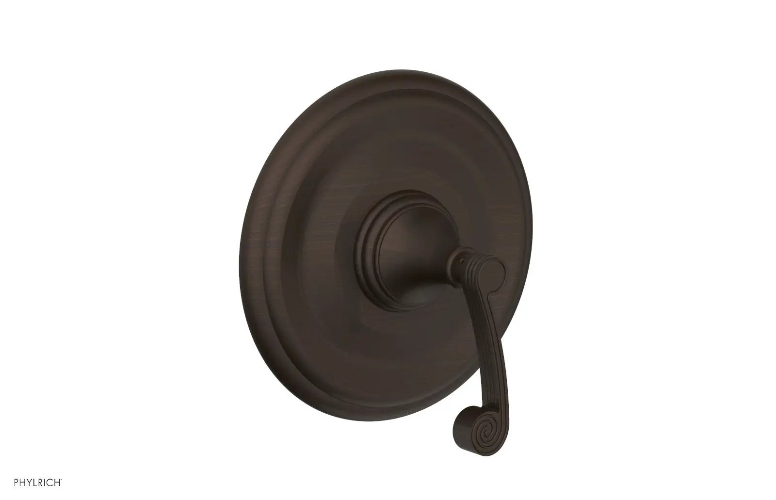 Phylrich 3RING Thermostatic Shower Trim - Curved Lever Handle by Phylrich