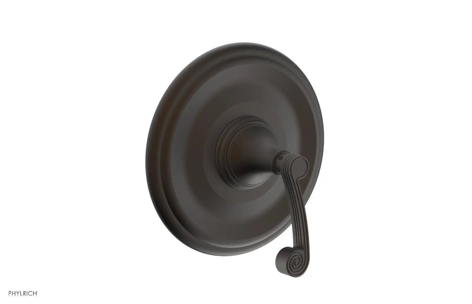 Phylrich 3RING Thermostatic Shower Trim - Curved Lever Handle by Phylrich