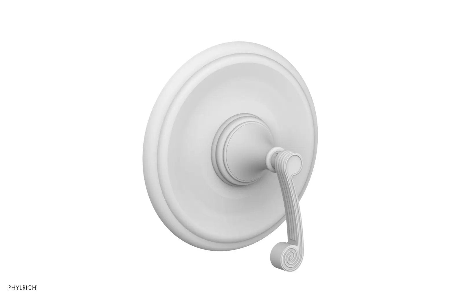 Phylrich 3RING Thermostatic Shower Trim - Curved Lever Handle by Phylrich