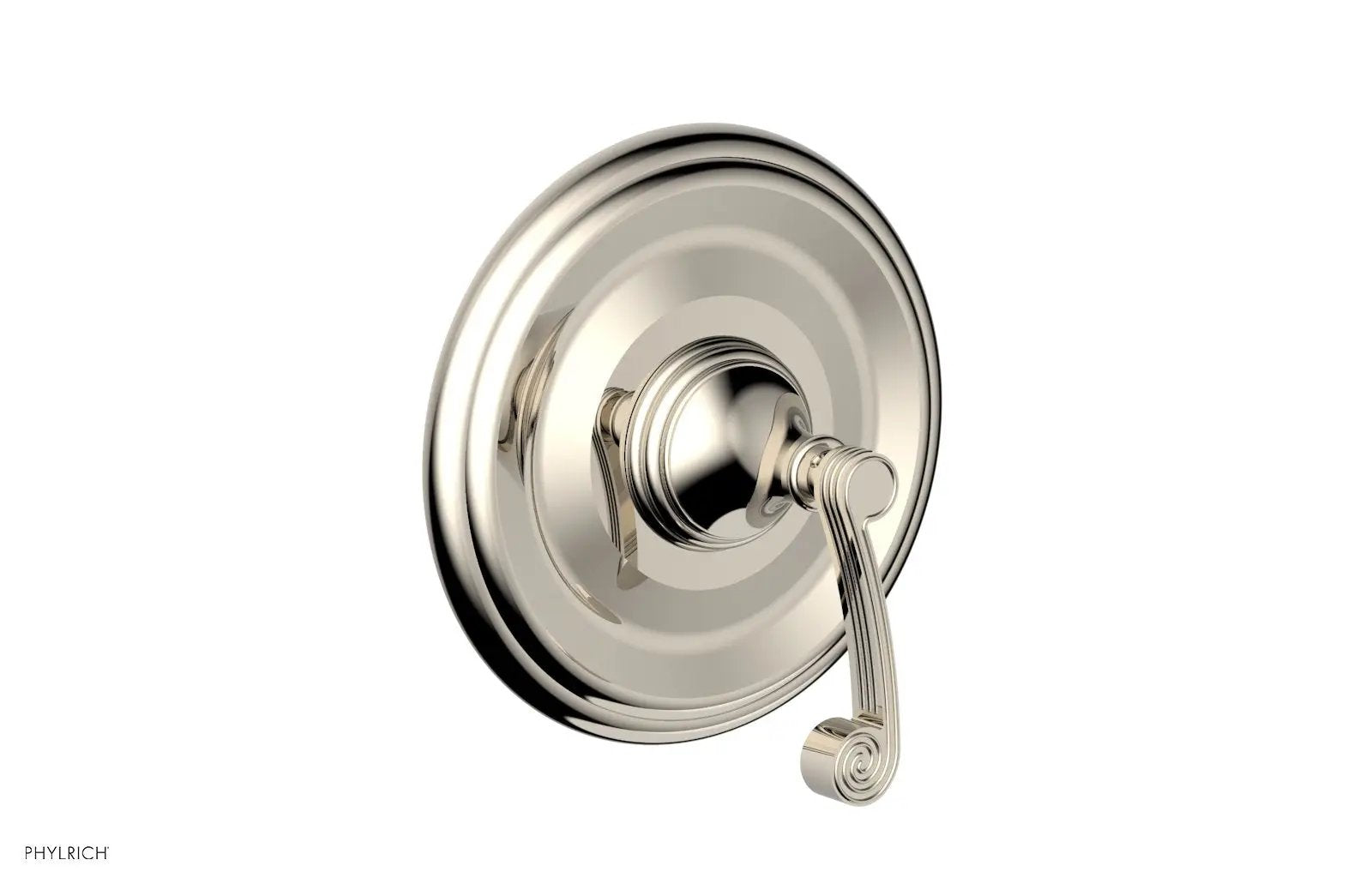 Phylrich 3RING Thermostatic Shower Trim - Curved Lever Handle by Phylrich
