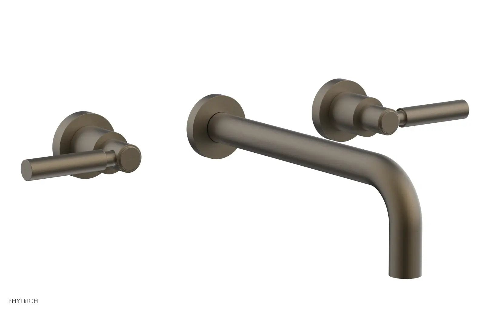 Phylrich BASIC Wall Lavatory Set 10" Spout - Lever Handles by Phylrich