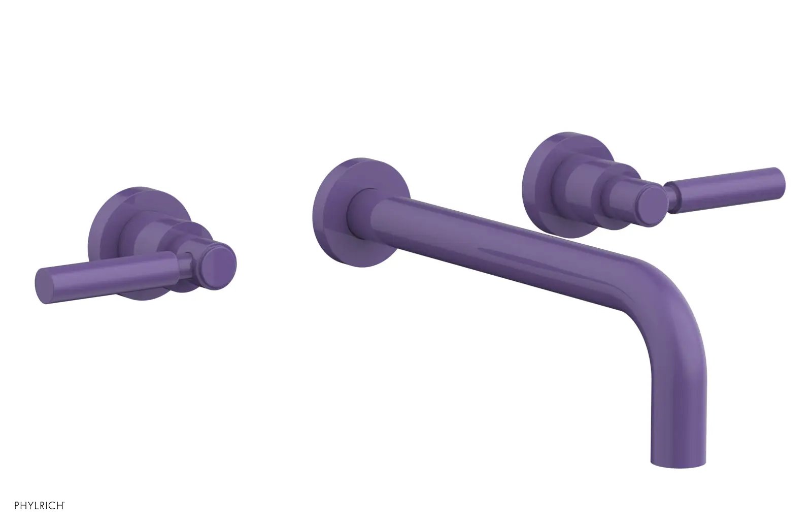 Phylrich BASIC Wall Lavatory Set 10" Spout - Lever Handles by Phylrich