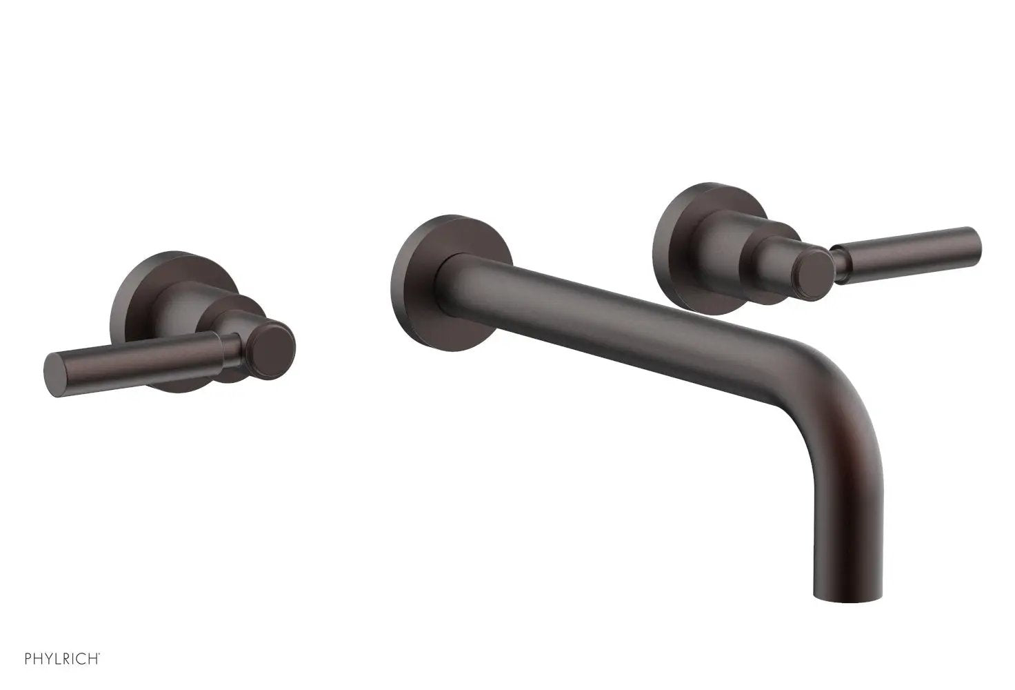 Phylrich BASIC Wall Lavatory Set 10" Spout - Lever Handles by Phylrich
