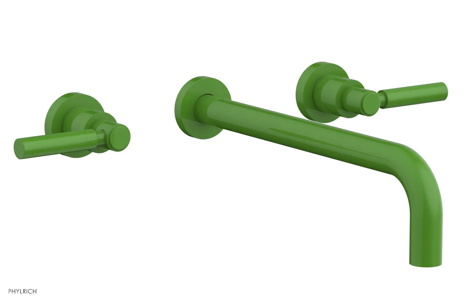 Phylrich BASIC Wall Lavatory Set 12" Spout - Lever Handles by Phylrich
