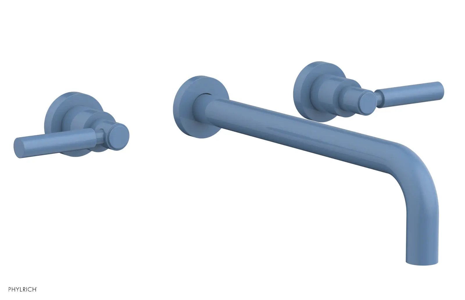 Phylrich BASIC Wall Lavatory Set 12" Spout - Lever Handles by Phylrich