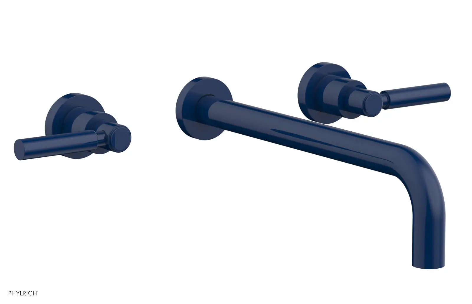 Phylrich BASIC Wall Lavatory Set 12" Spout - Lever Handles by Phylrich