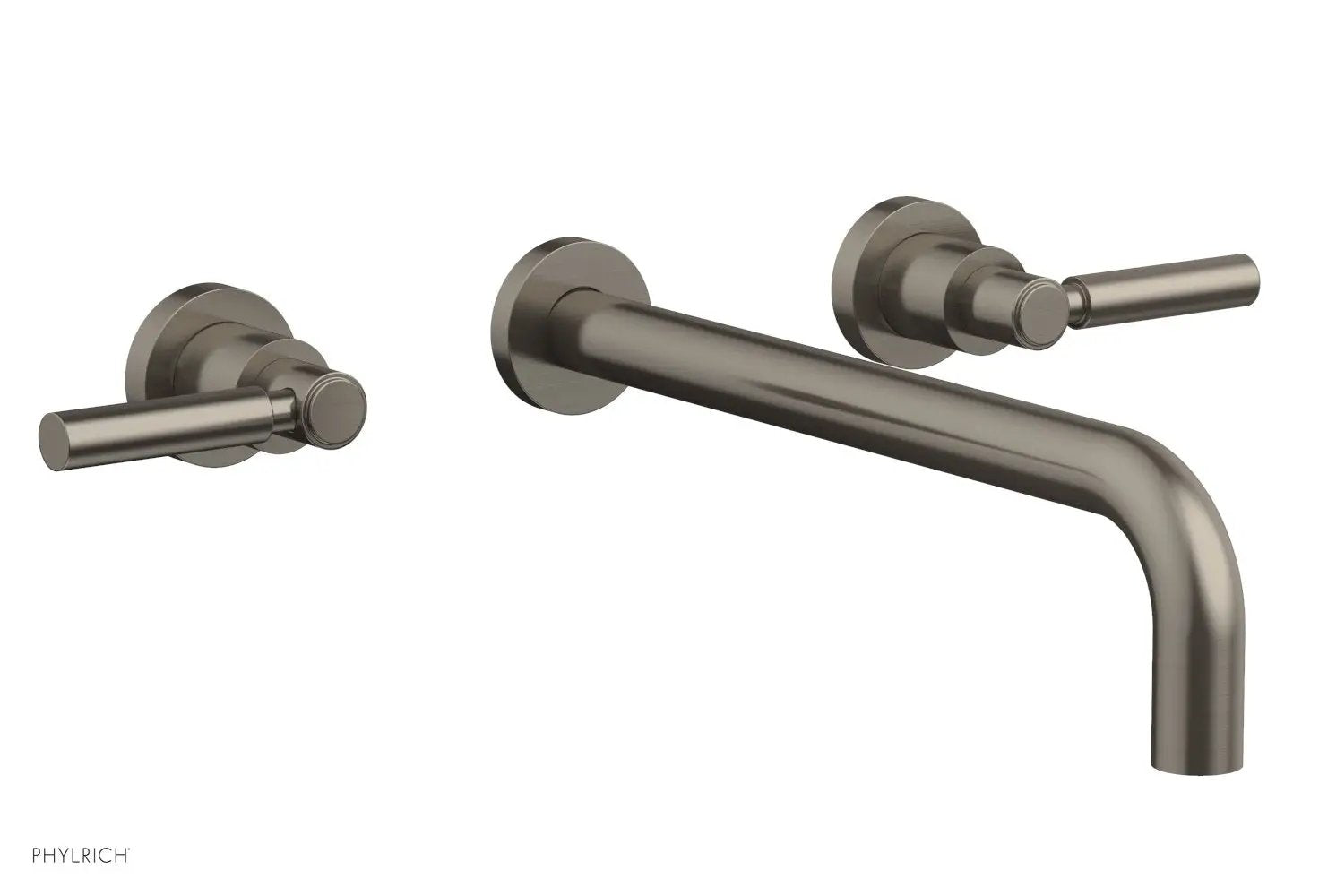 Phylrich BASIC Wall Lavatory Set 12" Spout - Lever Handles by Phylrich