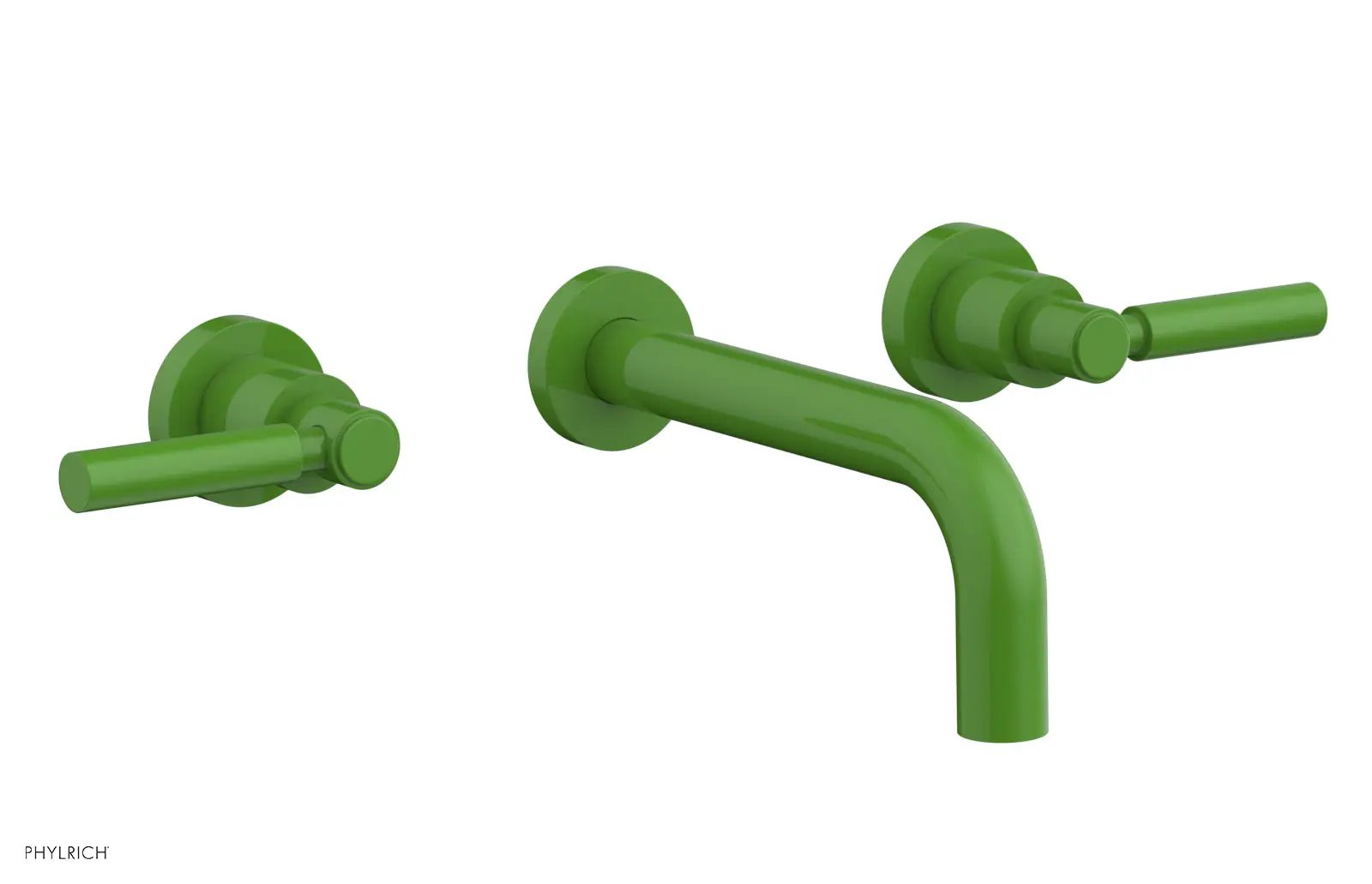Phylrich BASIC Wall Lavatory Set 7 1/2" Spout - Lever Handles by Phylrich