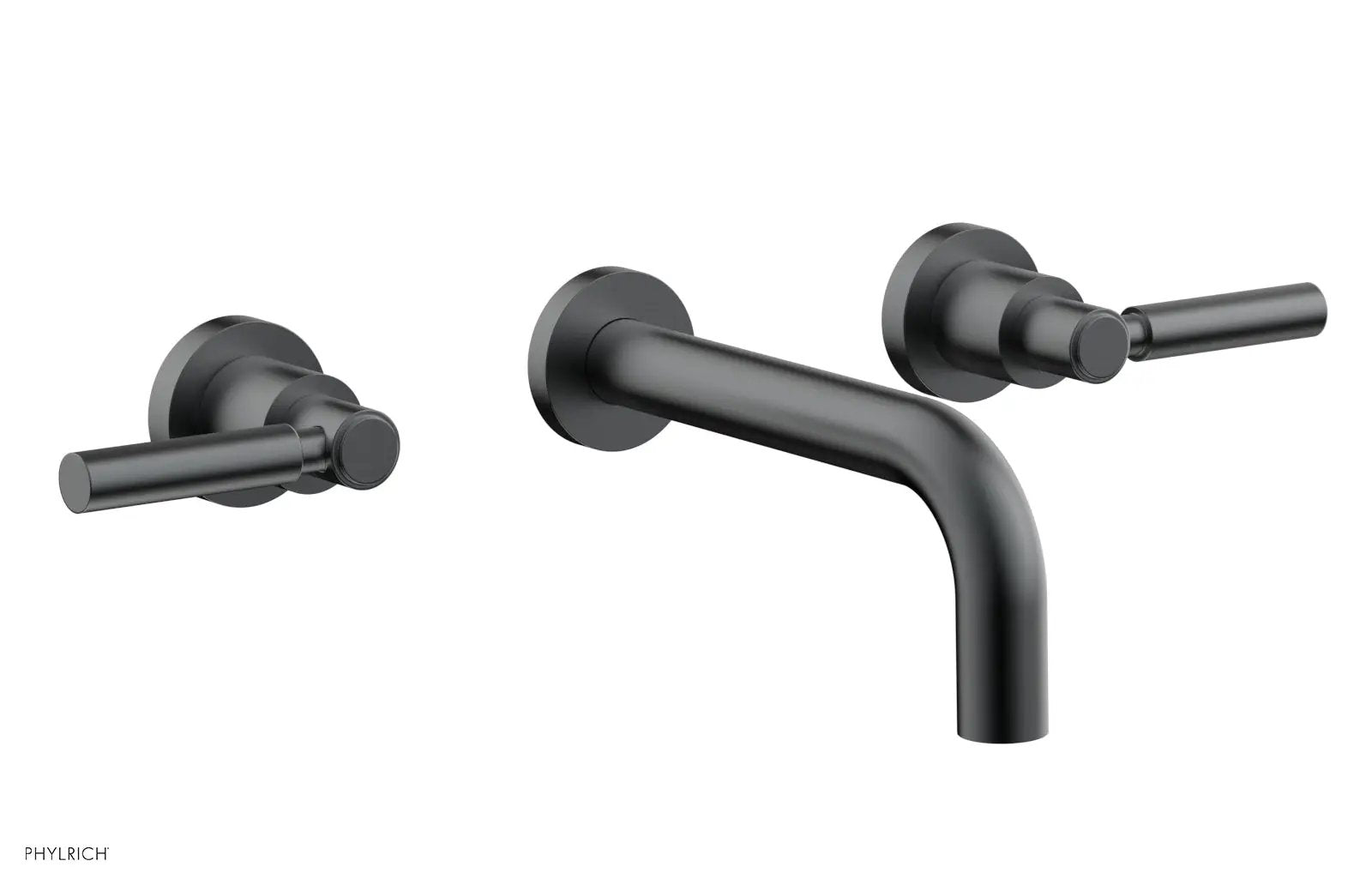 Phylrich BASIC Wall Lavatory Set 7 1/2" Spout - Lever Handles by Phylrich