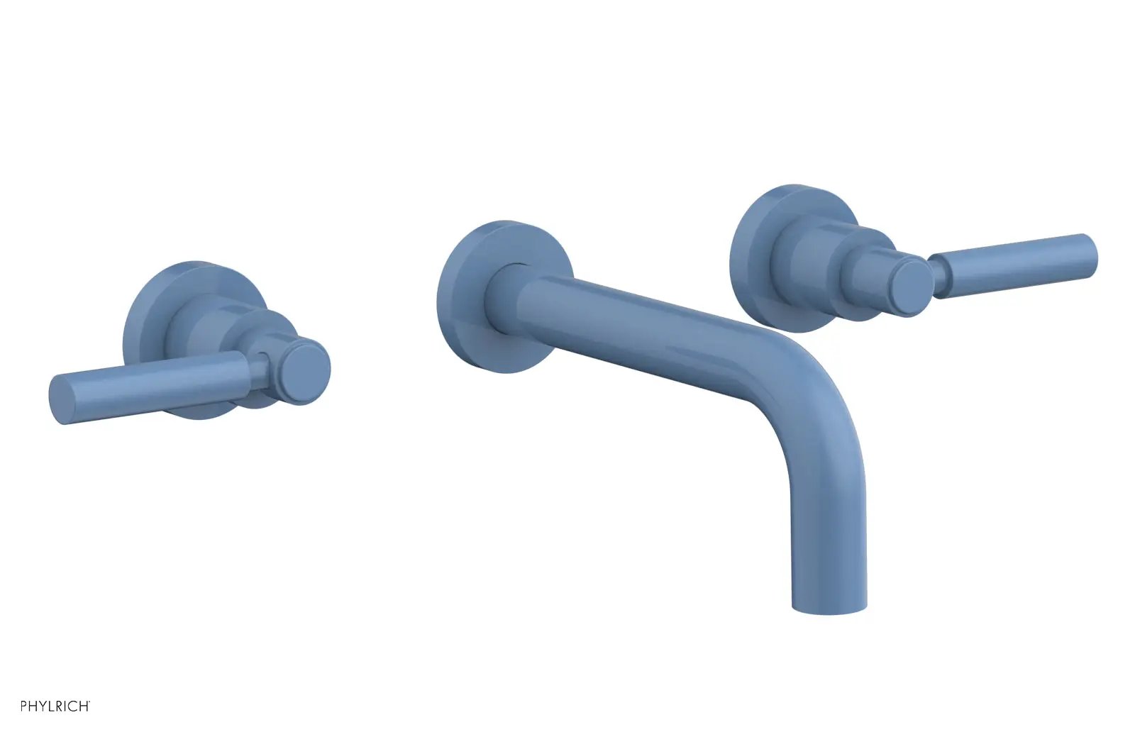 Phylrich BASIC Wall Lavatory Set 7 1/2" Spout - Lever Handles by Phylrich