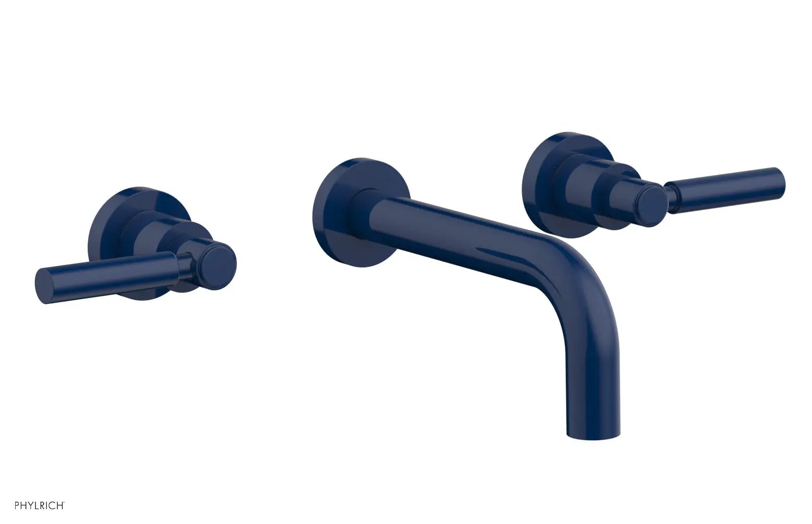 Phylrich BASIC Wall Lavatory Set 7 1/2" Spout - Lever Handles by Phylrich