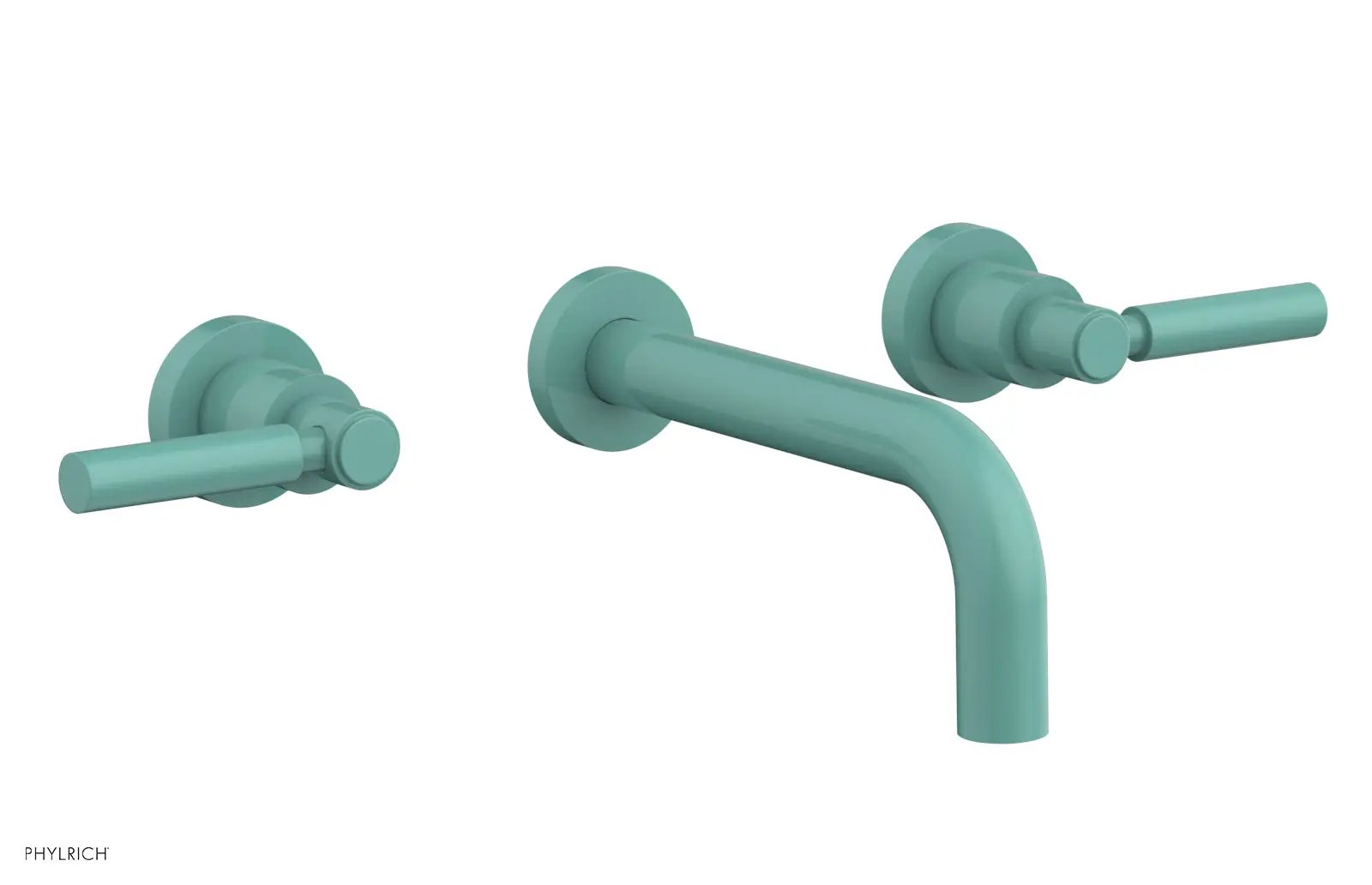 Phylrich BASIC Wall Lavatory Set 7 1/2" Spout - Lever Handles by Phylrich
