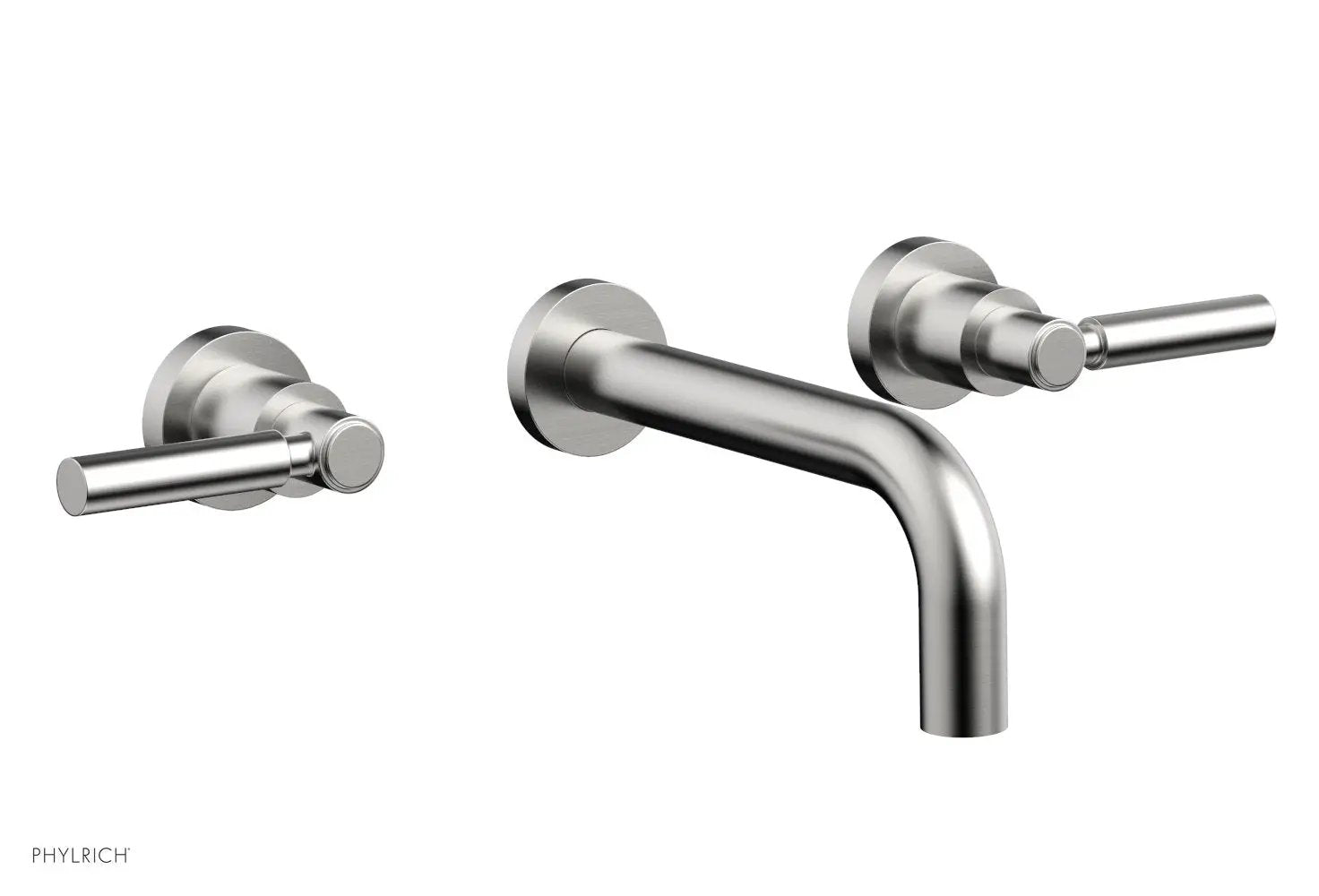 Phylrich BASIC Wall Lavatory Set 7 1/2" Spout - Lever Handles by Phylrich